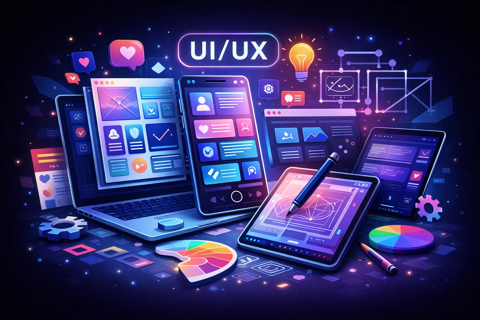 UI UX design services by Hajelix focused on user experience and conversions